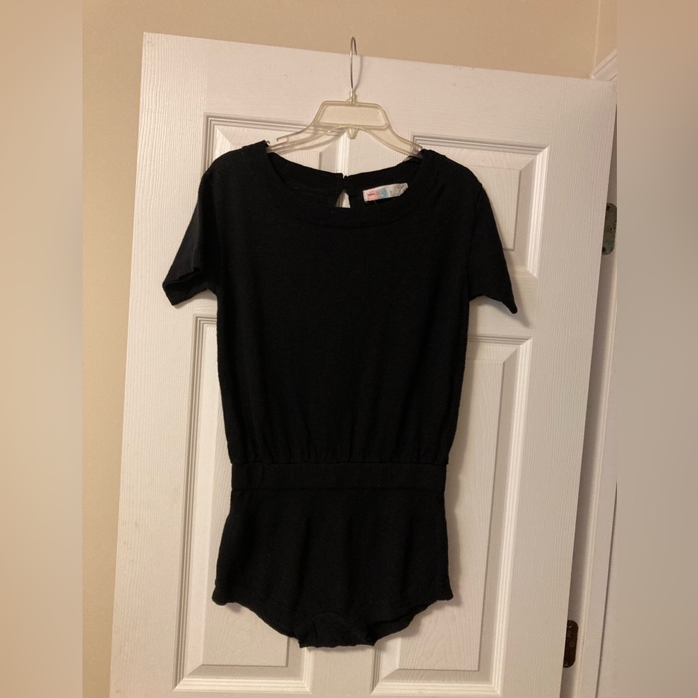 Free People/ FP Beach Valley Sweater Romper Black Size XS - Picture 2 of 4